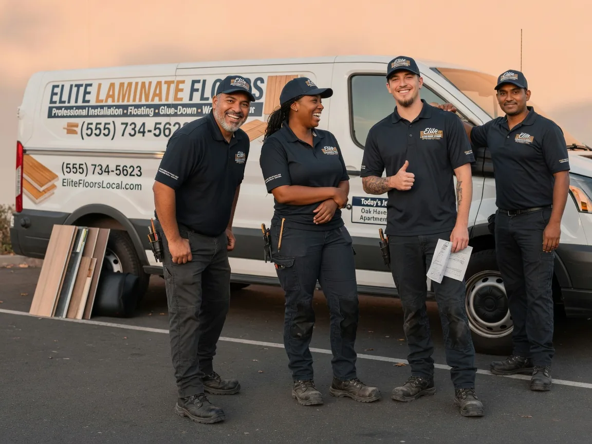 Laminate flooring installation company in Swan, IA